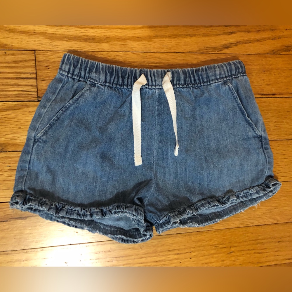 Carter’s Size 18 Months Jean Shorts With Drawstring Waist